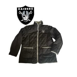 Women’s NFL Raiders Winter Jacket Sz. L